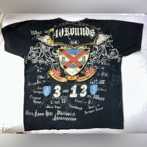 APPRIME Courage For All  Mens XL black 3-13 First At Vicksburg T-Shirt